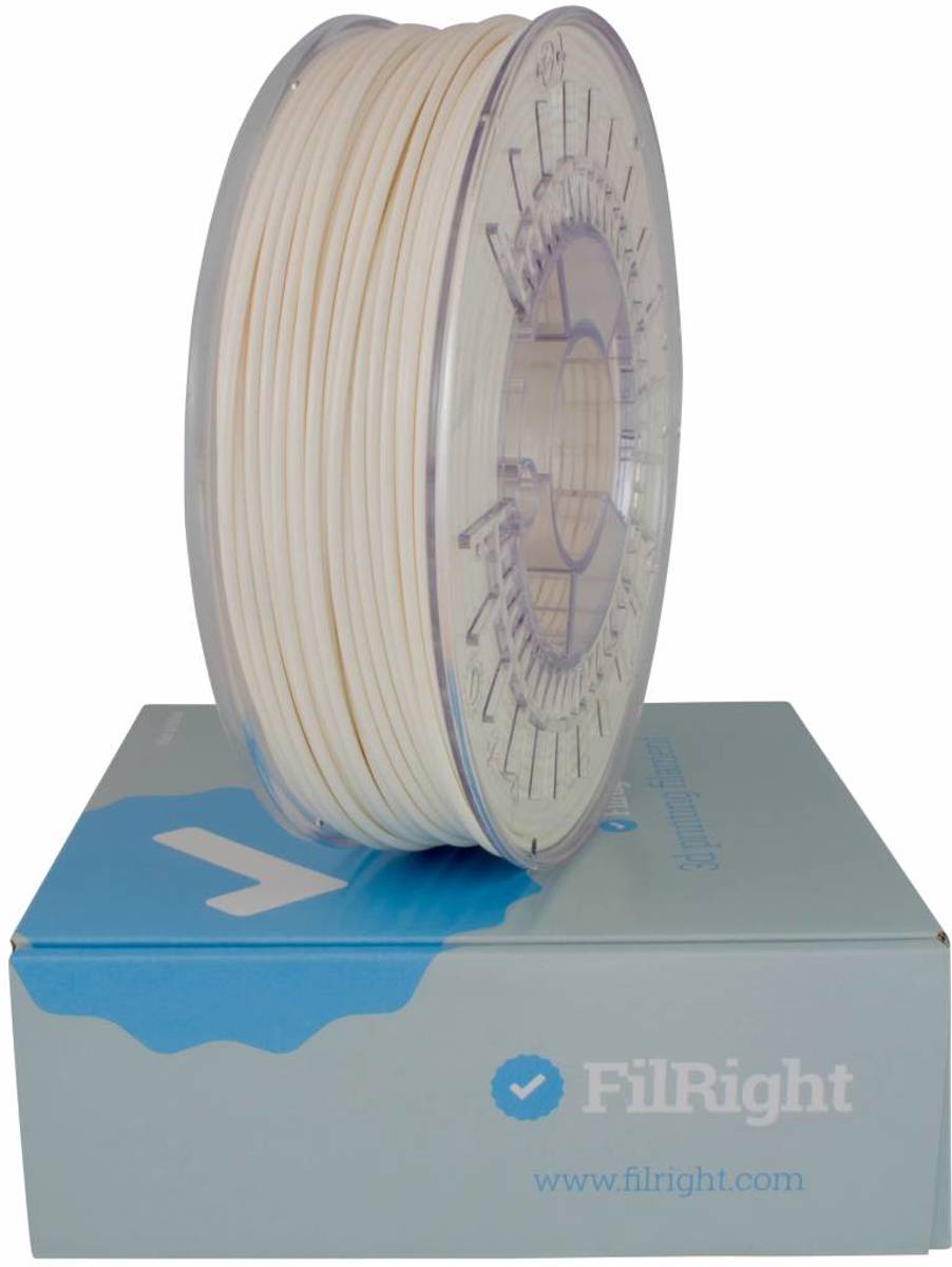 FilRight Maker ABS Filament - 1.75mm - 1 kg - Wit