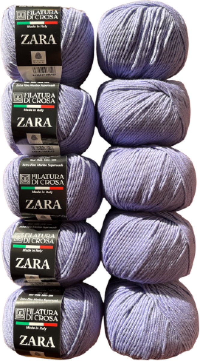 Filatura Di Crosa Zara Lavanda (1529) Pack Of 10