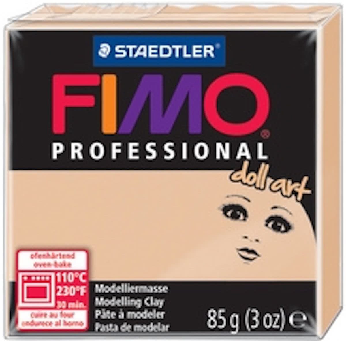 Fimo Professional Doll art 85g ondoorz. zand