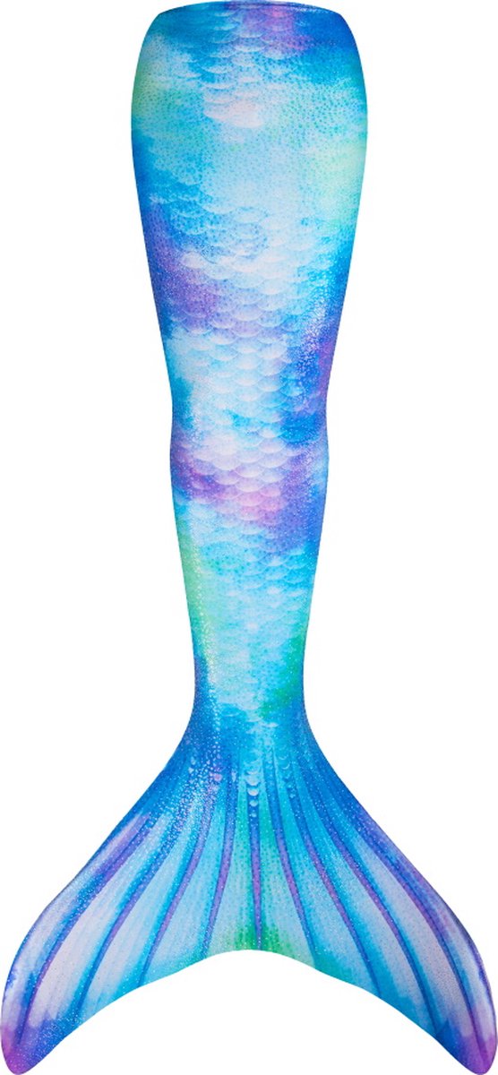 FinFun Zeemeerminnenstaart Watercolor Waves Maat M Volwassenen