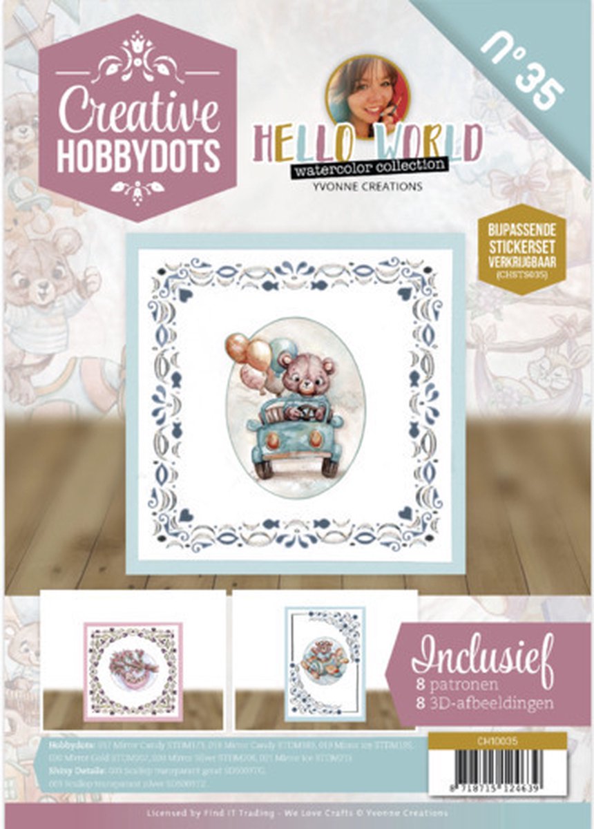 Creative Hobbydots 35 - Geboorte - inclusief Stickerset