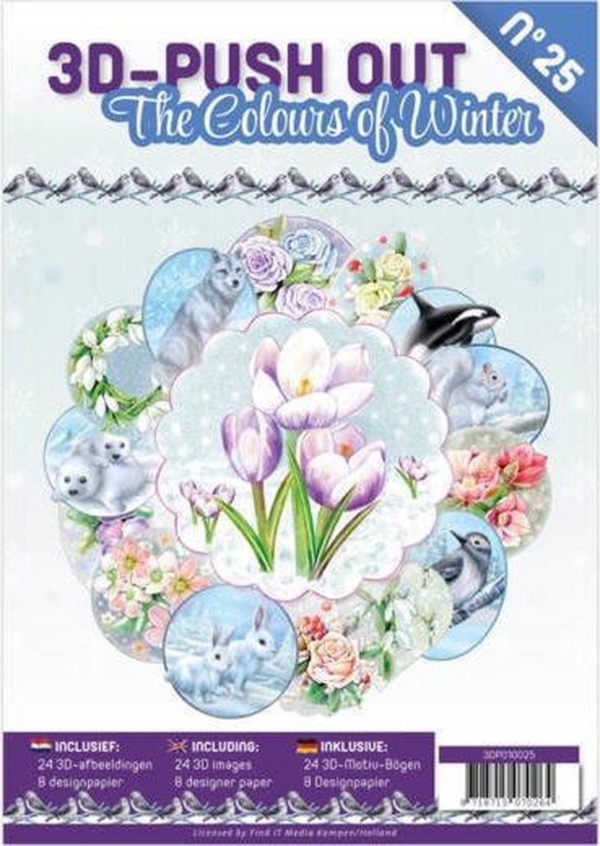 Find IT 3D Push Out boek 25 - The Colours of Winter