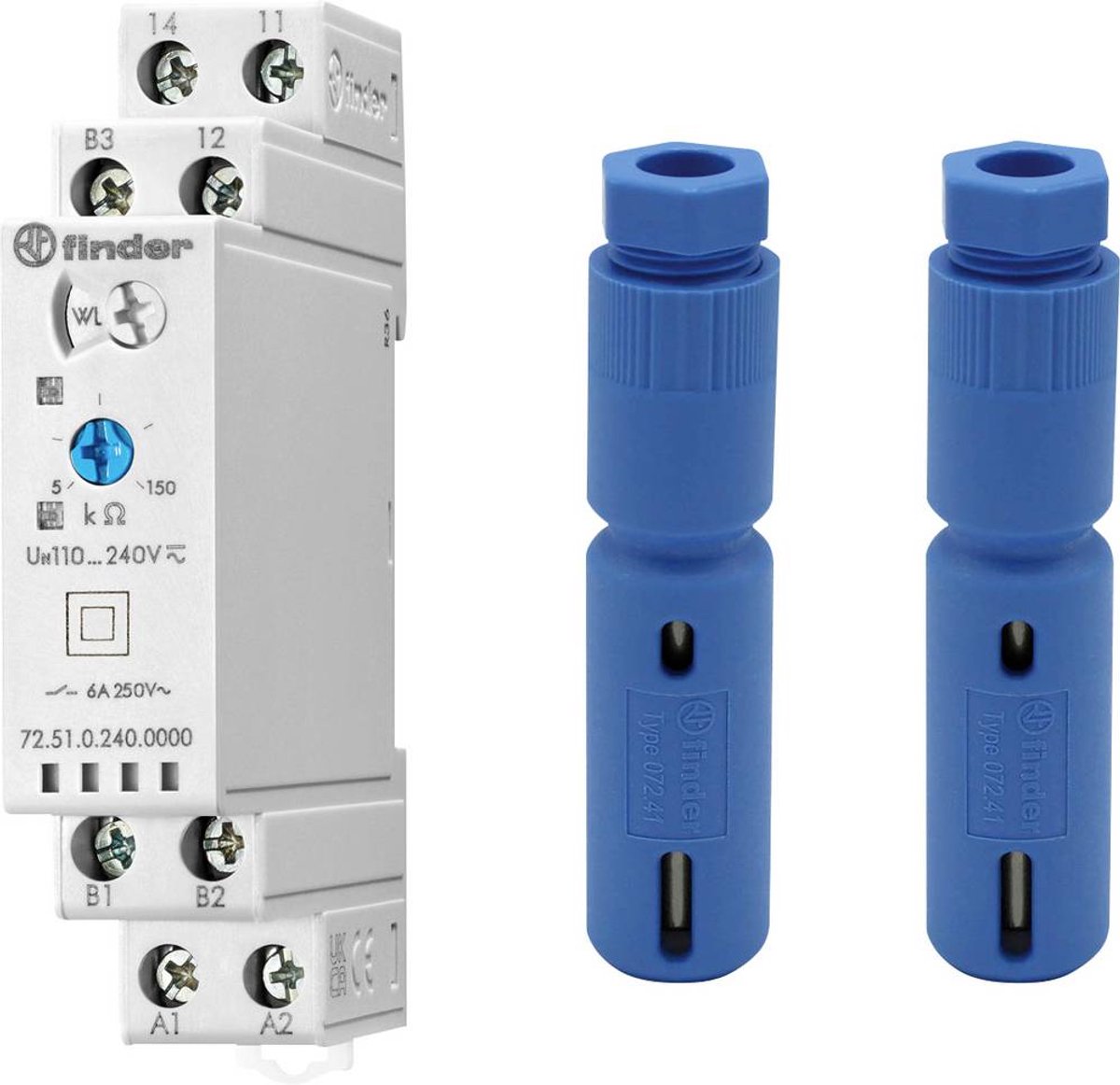 Finder 72.51.0.240.0000PQA Bewakingsrelais