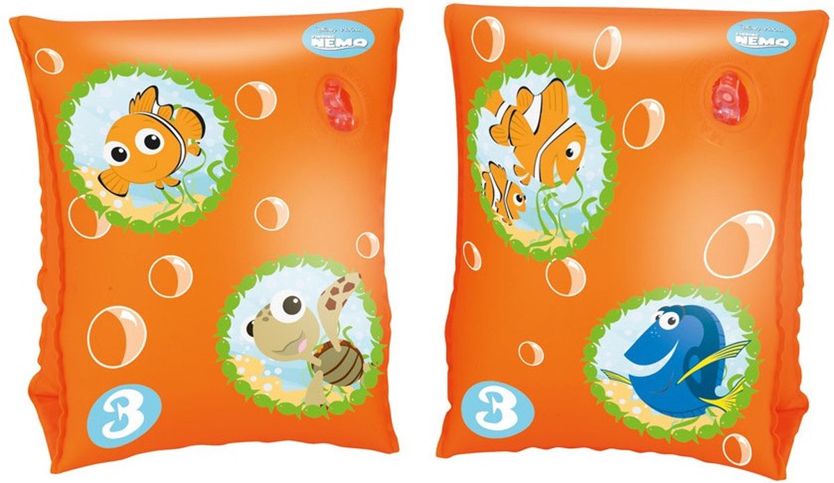 Finding Nemo zwembandjes voor 3-6 jaar - 23x15cm