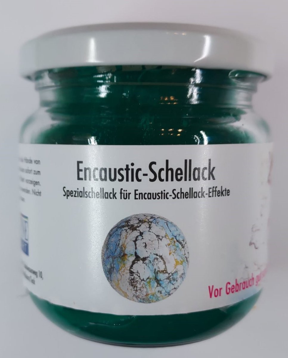 Encaustic Shellack Groen - 100ml