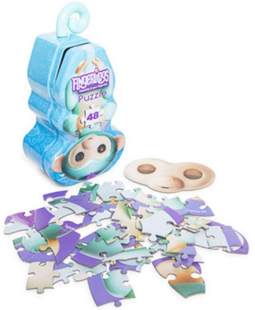 Fingerlings Puzzle in Shaped Tin Face Lenticular