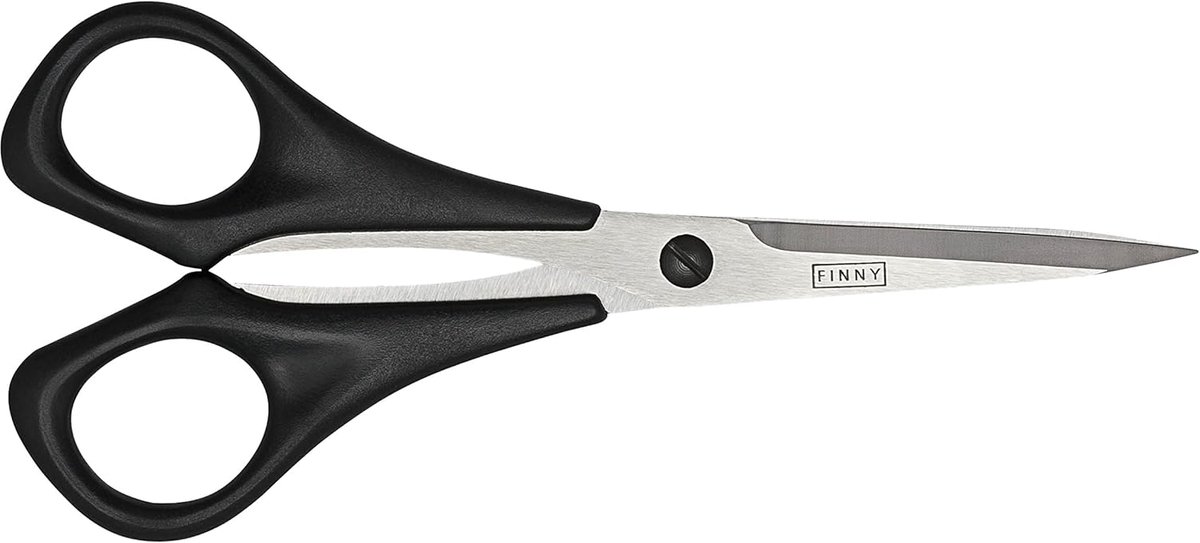 Compacte 13cm Finny Schaar Linkshandig