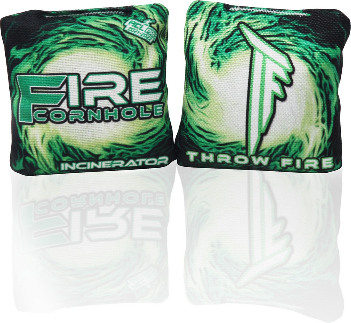 Fire Professionele Cornhole Zakjes - Incinerator - 1x4 - Groen - ACL Pro