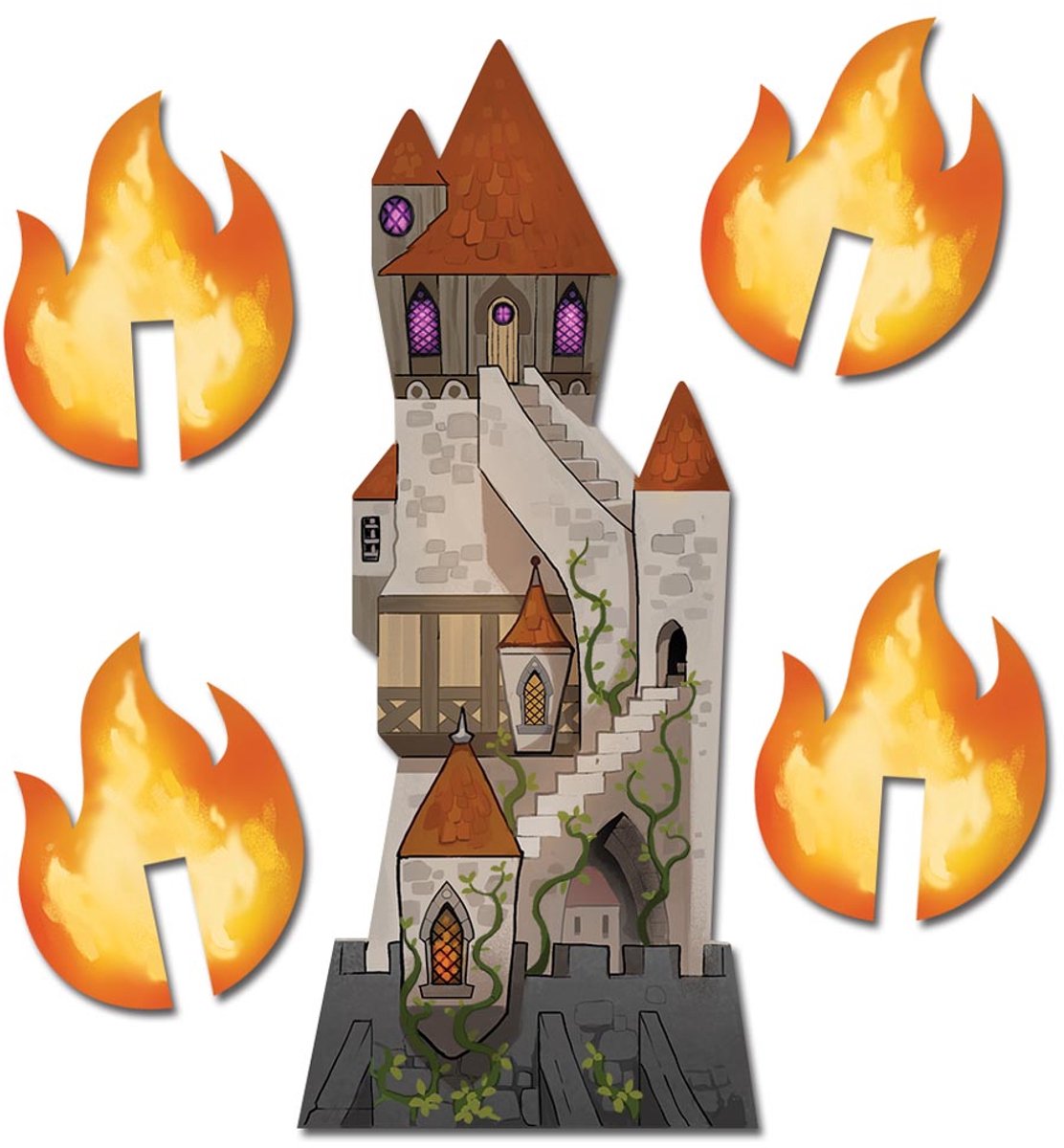 Castle Panic: The Wizards Tower Expansion (Second Edition)