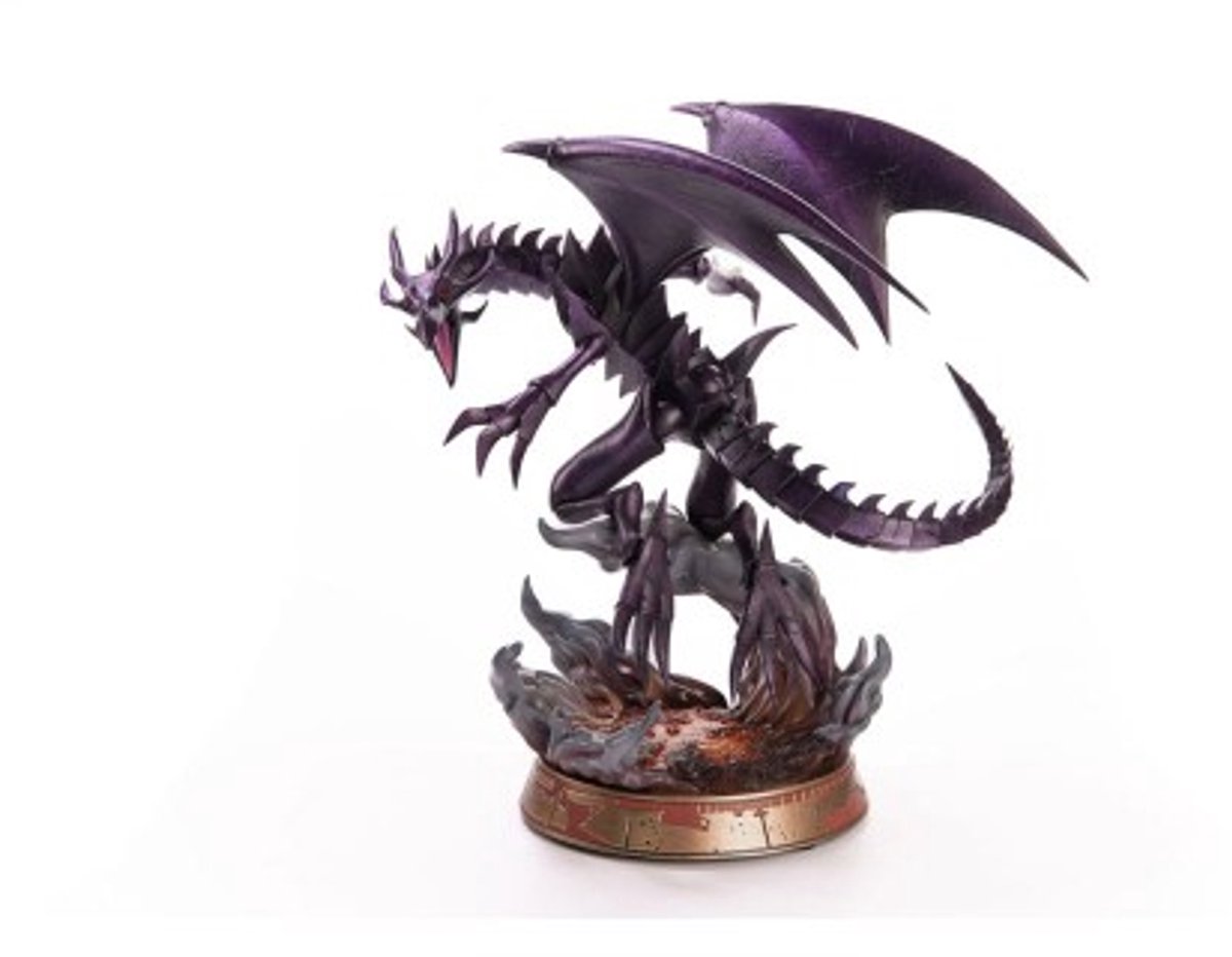 Yu-Gi-Oh! PVC Standbeeld Red-Eyes B. Dragon 33 cm - Paarse Kleur