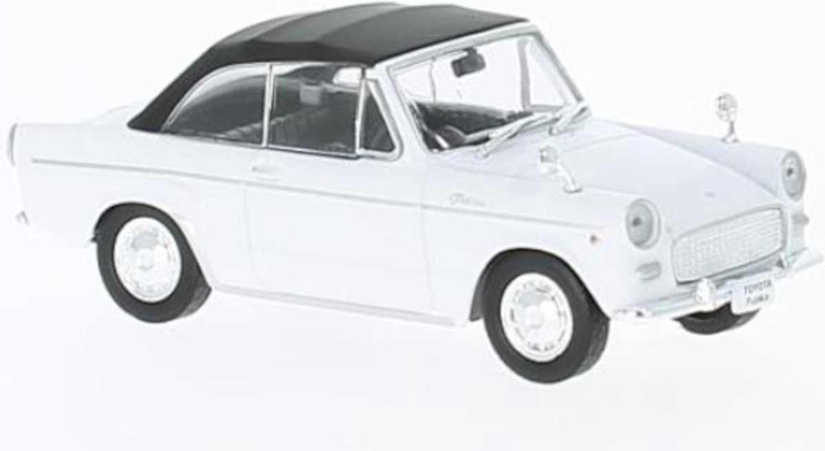 Toyota Publica Conver 1964 Wit - Model 1/43 - First:43