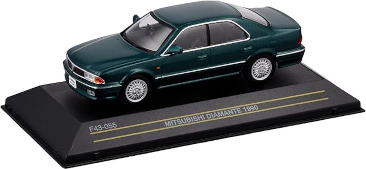 Mitsubishi Diamante 1990 Donker Groen - Model 1/43 - First:43
