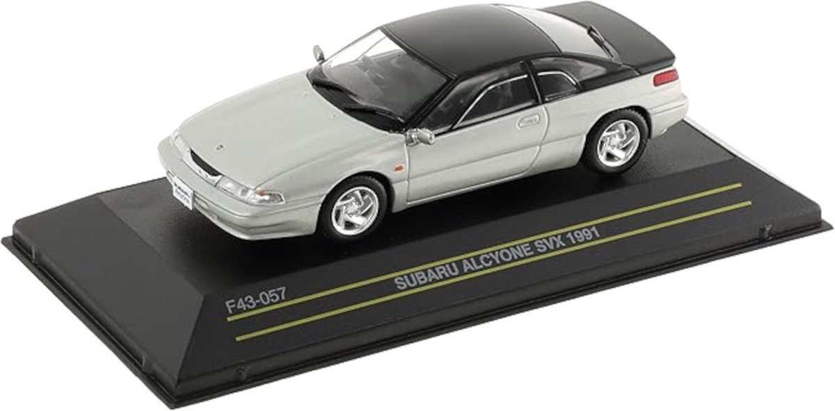 Subaru Alcyone Svx 1991 Zilver - Model 1/43 - First:43