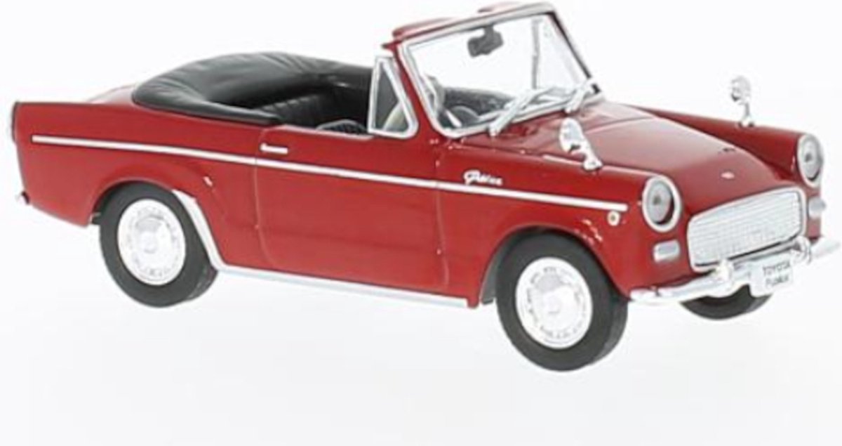 Toyota Publica Conver 1964 Rood - Model 1/43 - First:43