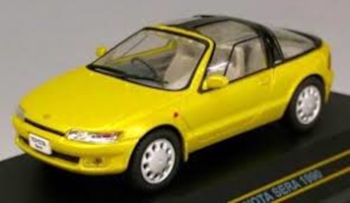 Toyota Sera 1990 Groen - Model 1/43 - First:43