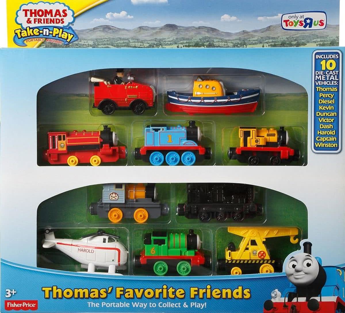 Die-cast vehicle Thomas 10-pack