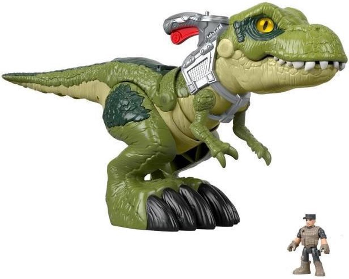 FISHER-PRIJS Imaginext Jurassic World Fearsome T-Rex Mega Jawbone - 3 jaar en +
