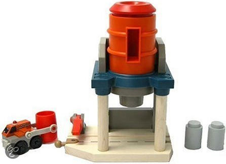 Fisher-Price - Thomas de Trein Houten Spoorbaan Sodor Cementfabriek