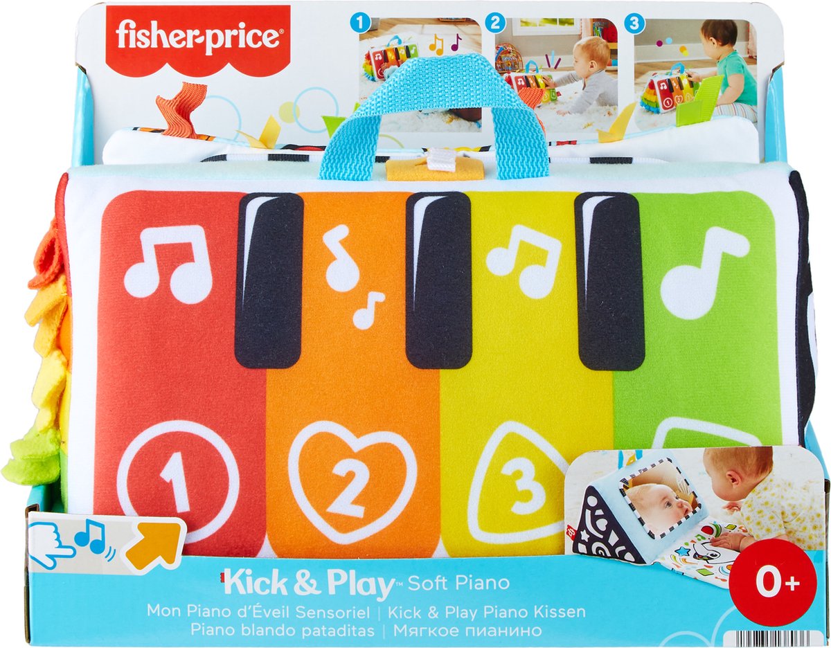 Fisher-Price - Trappel en speel zachte piano - Muziekspeelgoed