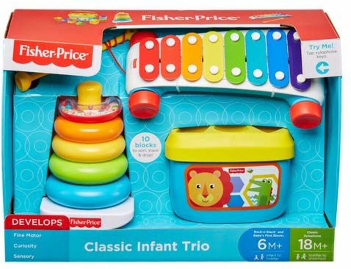 Fisher Price Classic Trio Speelset