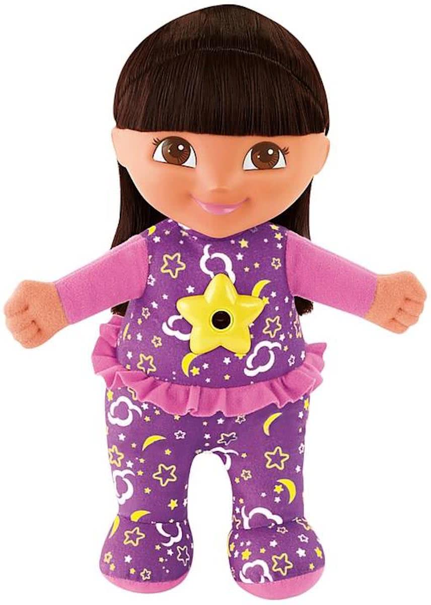 Fisher-Price Dora Bedtijd - Knuffelpop met Projector