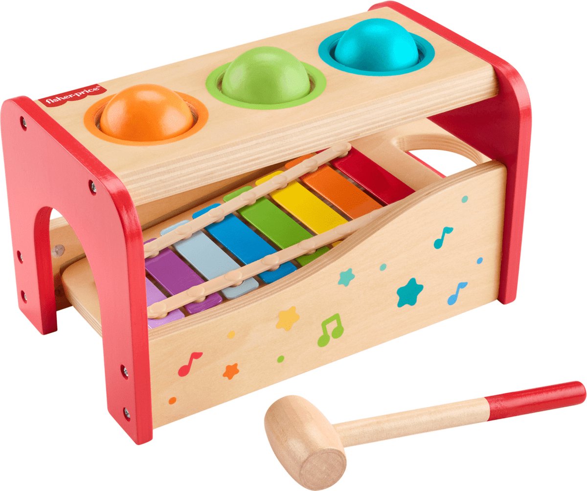 Fisher-Price HXT88, 1,5 jaar, Hout, Meerkleurig