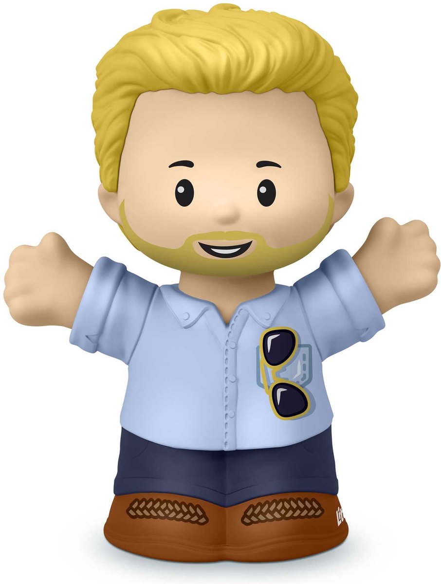 Fisher-Price Little People Casual Dad, 1 jaar, Meerkleurig