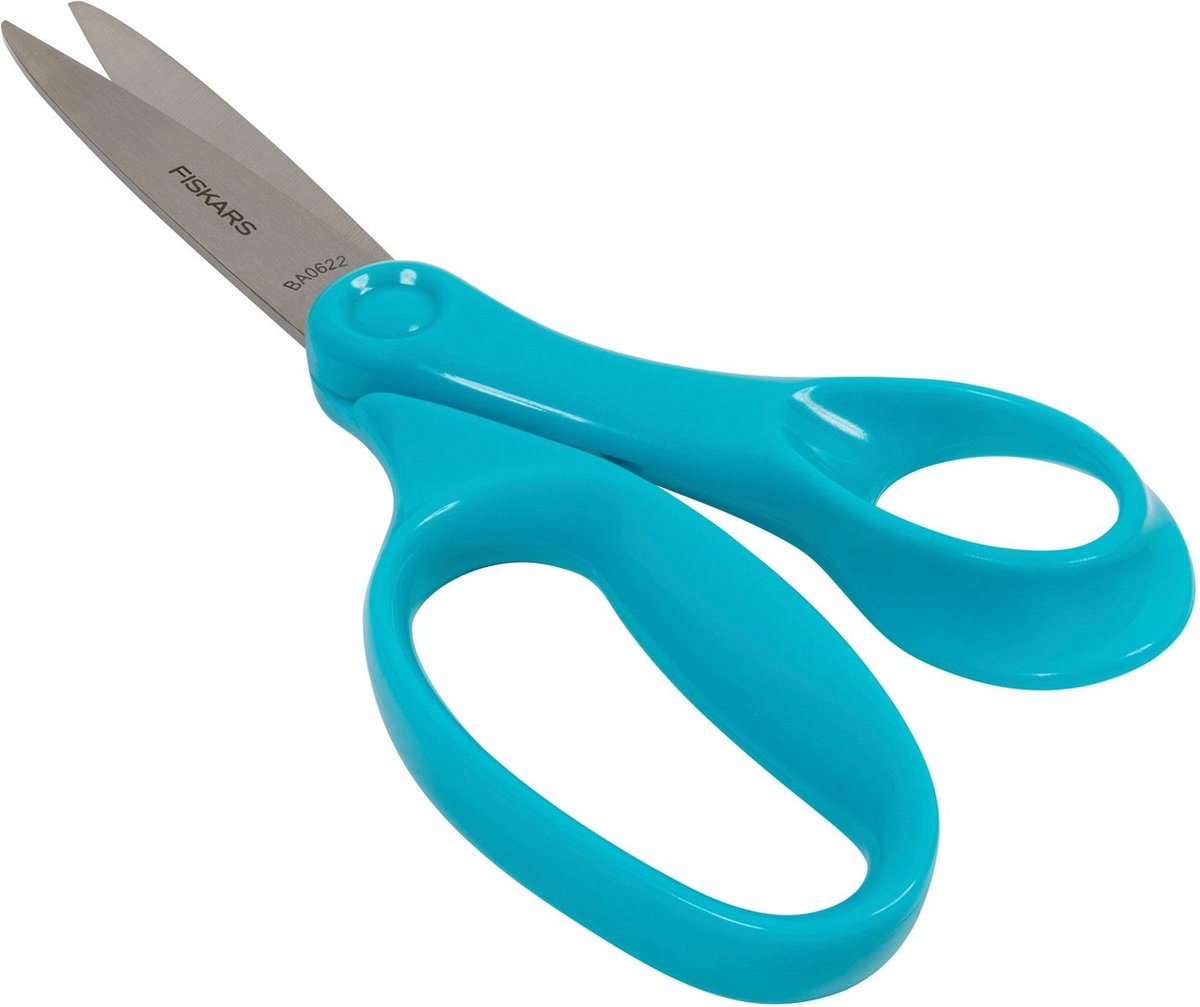 Fiskars School Scissors Teal 15cm for +12 years old