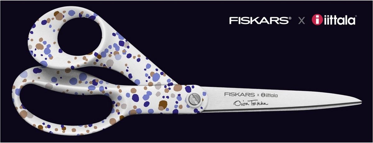 Fiskars X Iittala Scissors Helle Blue Box 21cm