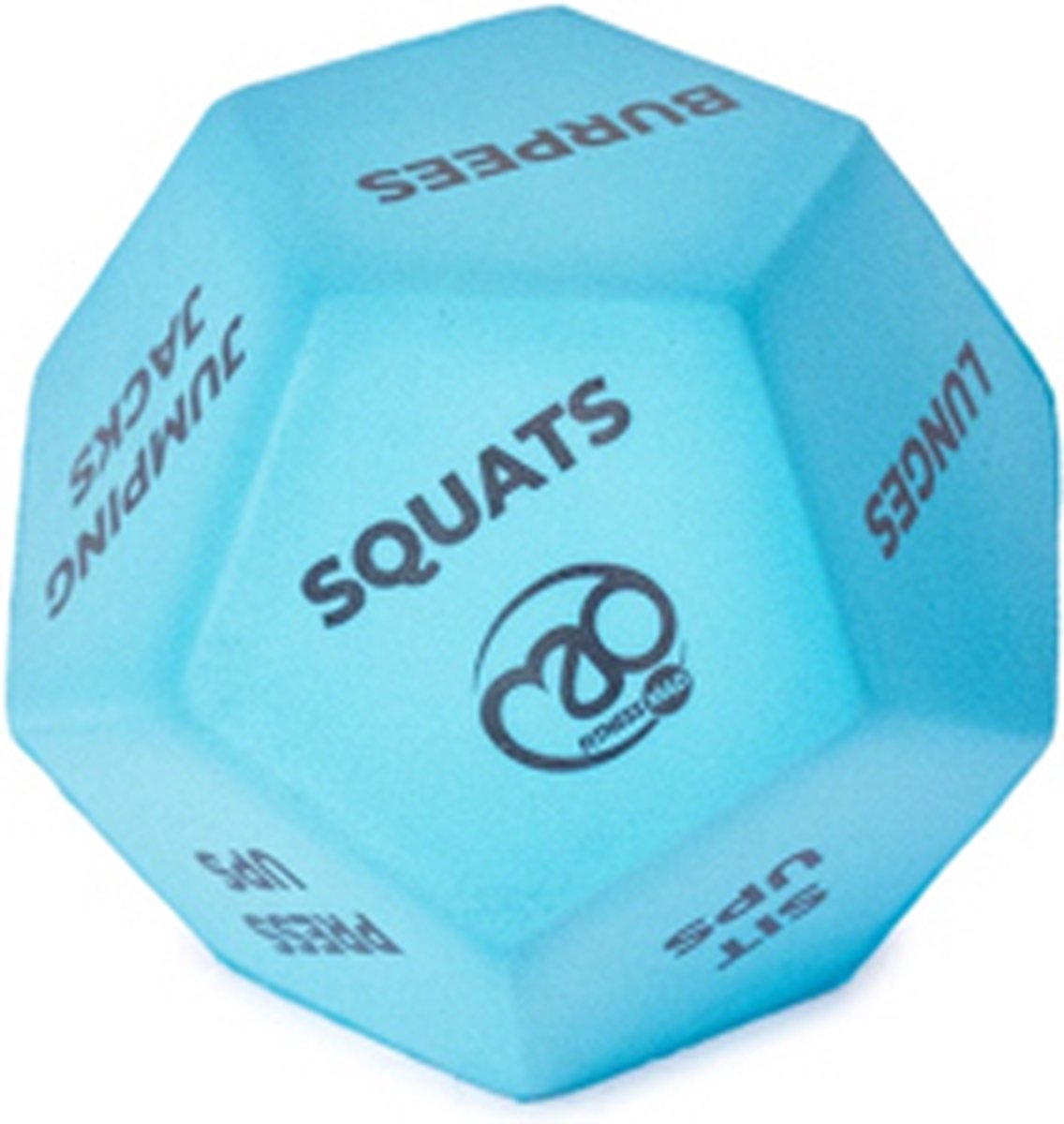 Fitness Mad - 12-zijdige fitness dobbelstenen