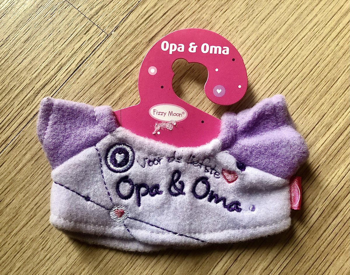 Fizzy Moon Gift Truitje met Tekst, Voor de liefste Opa & Oma