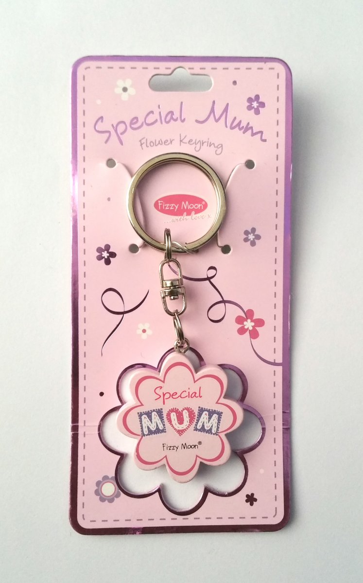   Special mum flower keyring