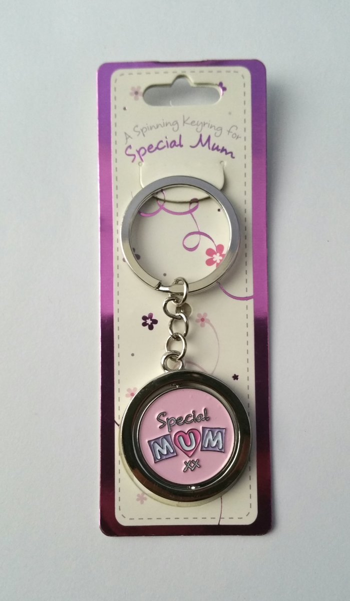   Spinning keyring for Special mumy