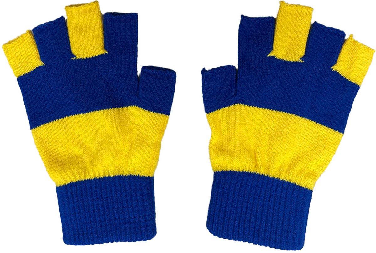 Fjesta© Blauw - Geel - Handschoenen