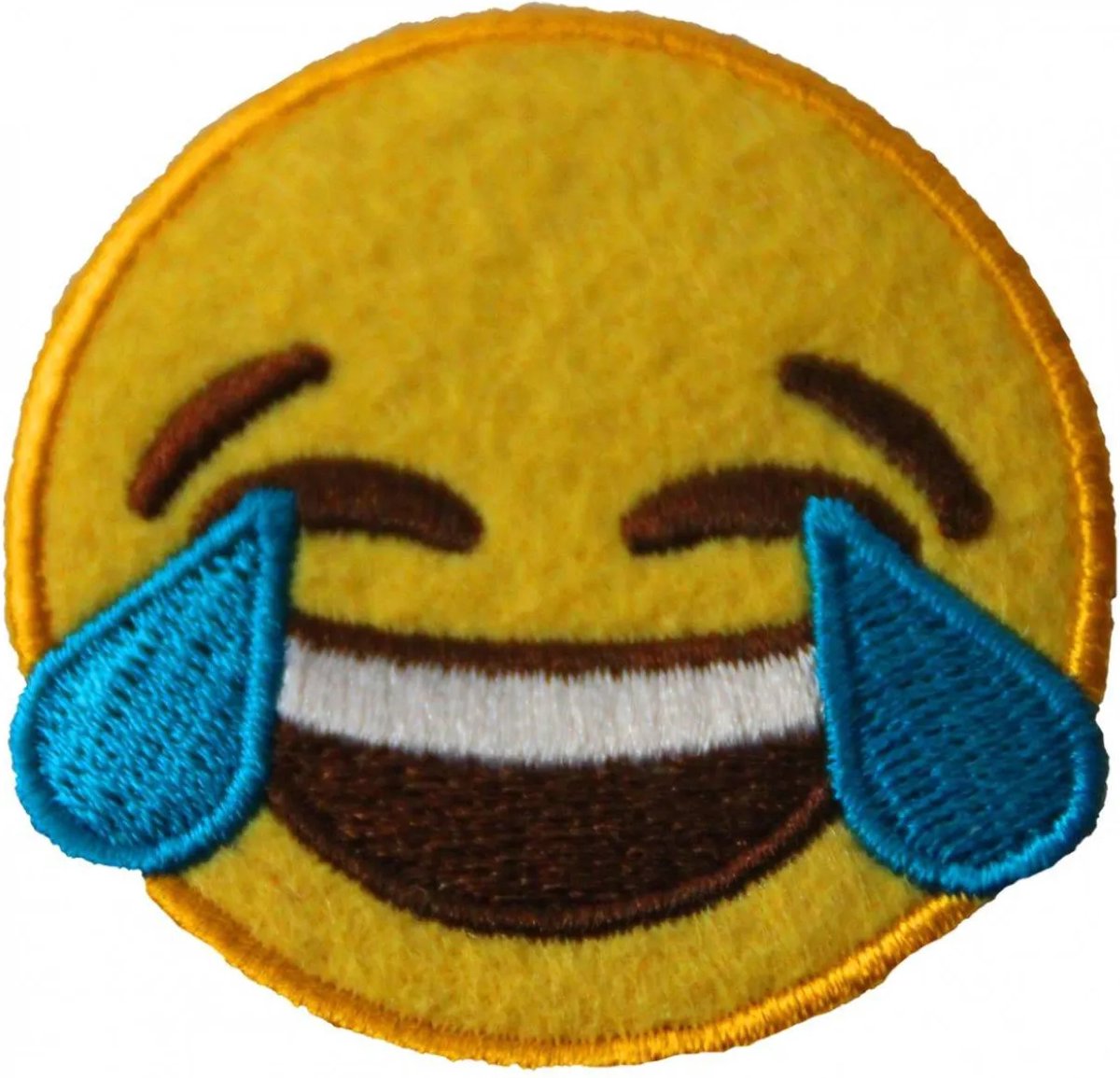 Fjesta© Emoji Embleem - Huilen van het Lachen - Carnaval Den Bosch