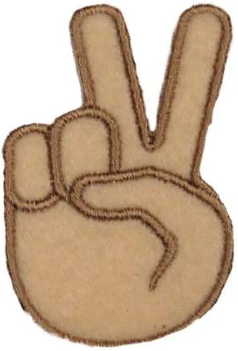 Fjesta© Emoji Embleem - Peace - Carnaval Den Bosch