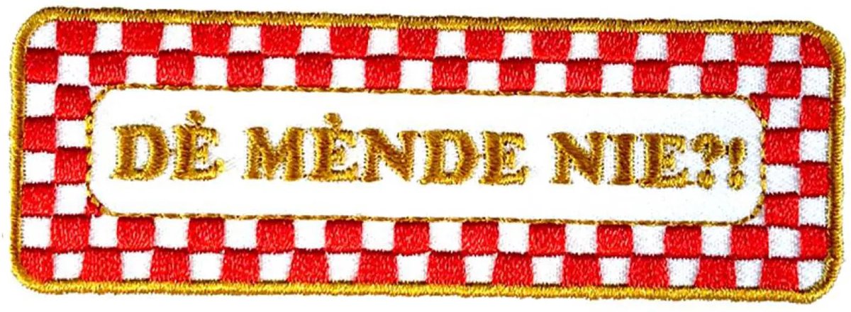 Fjesta© Oeteldonk Embleem - Brabantse Uitspraken - Mende Nie - Carnaval Den Bosch