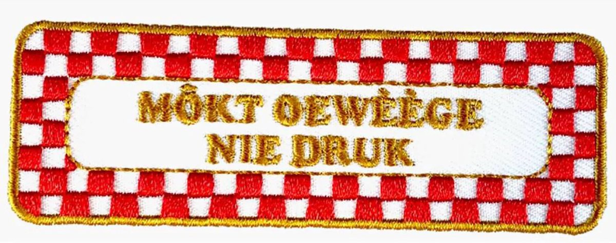 Fjesta© Oeteldonk Embleem - Brabantse Uitspraken - Nie Druk - Carnaval Den Bosch