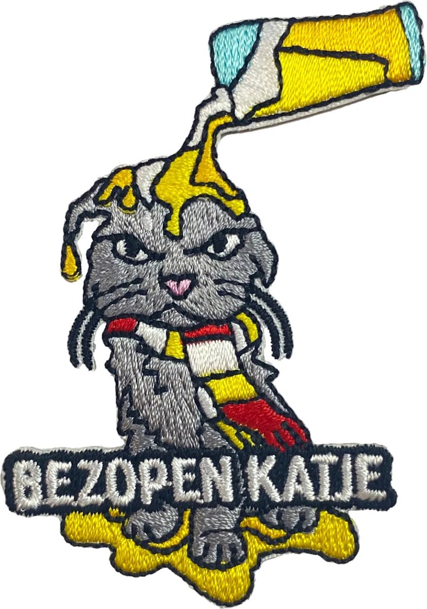 Fjesta© Oeteldonk embleem - Bezopen katje