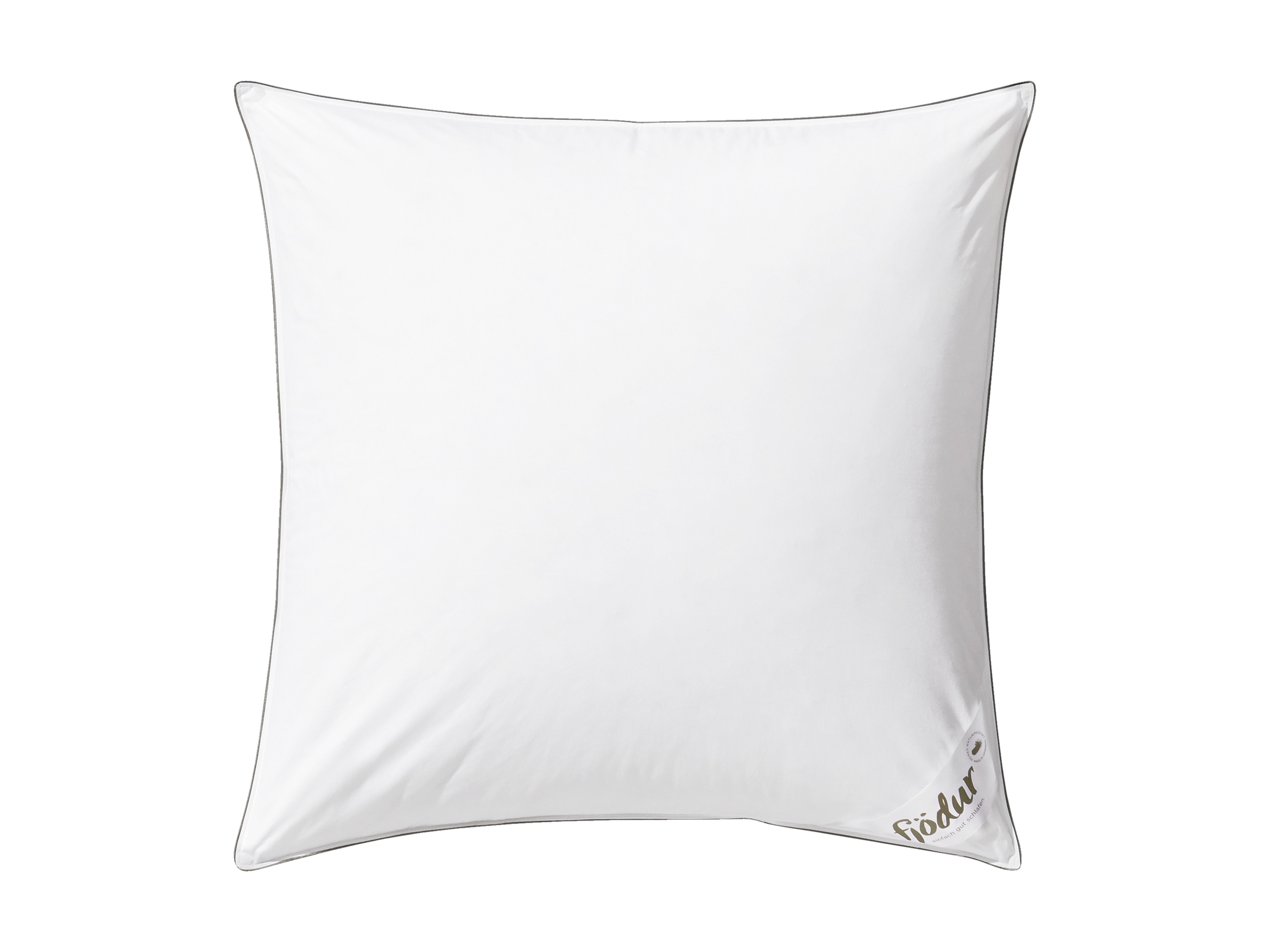 Fjödur 3-kamer donzen hoofdkussen (60 x 70 cm)