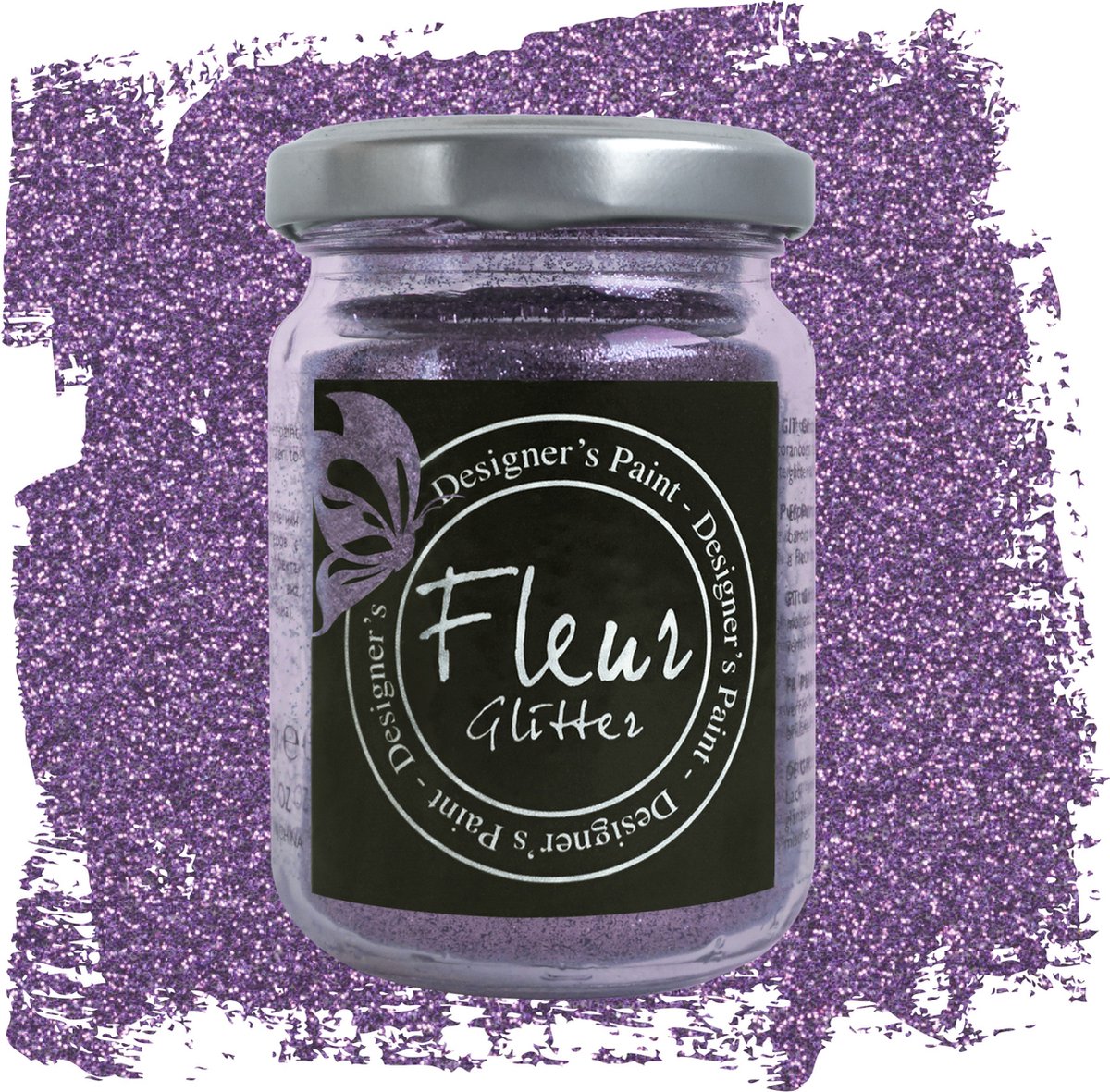 FLEUR GLITTER 90 GRAM, LAVENDEL