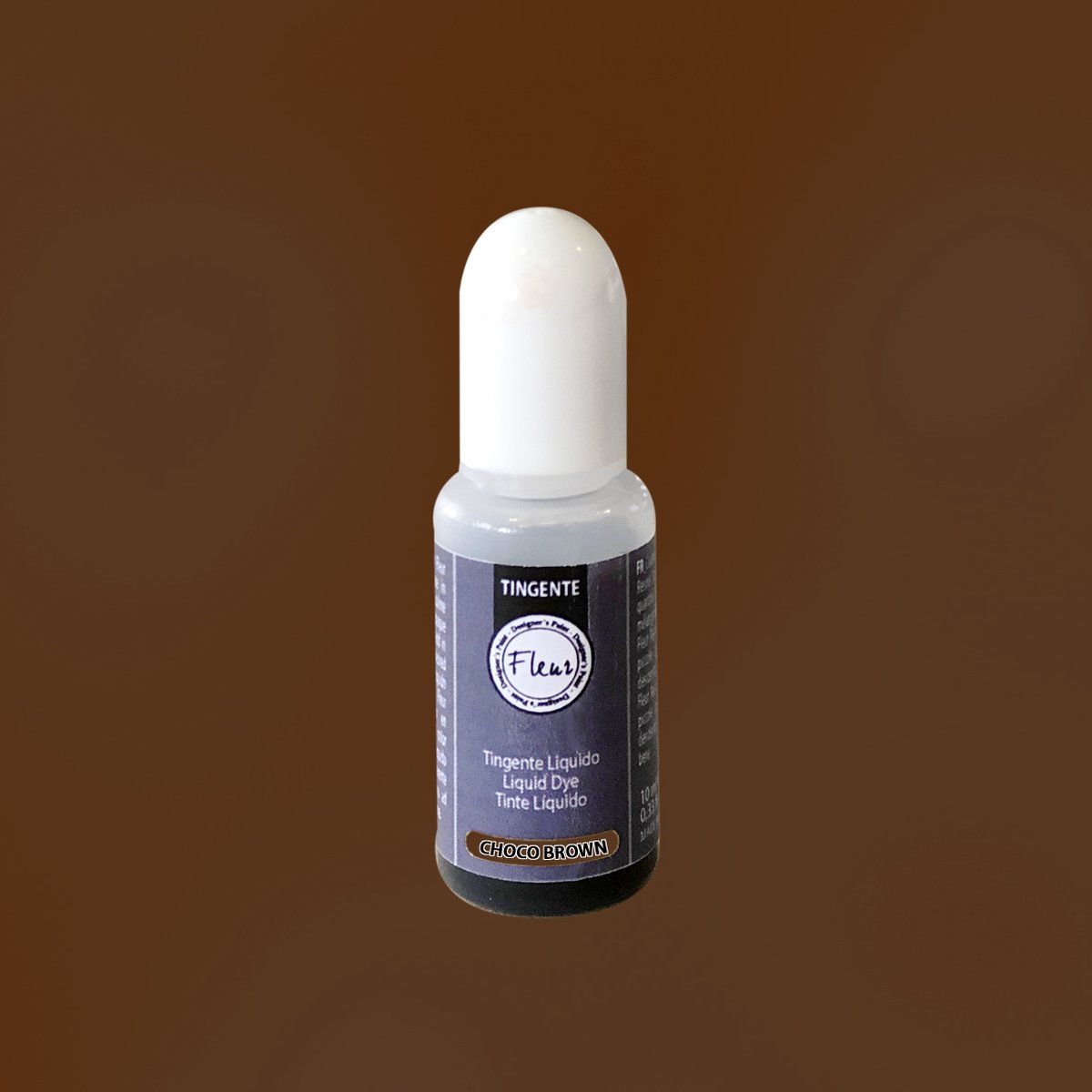 Fleur Epoxy Alcoholinkt 10 ml Chocolade bruin