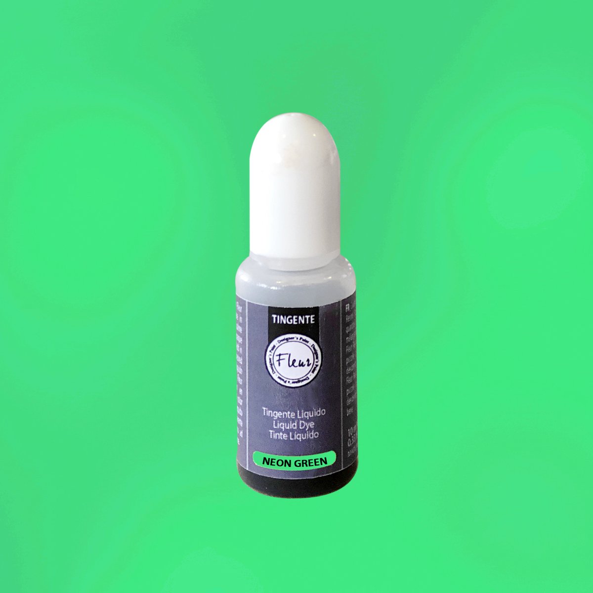 Fleur Epoxy Alcoholinkt 10 ml Neon groen