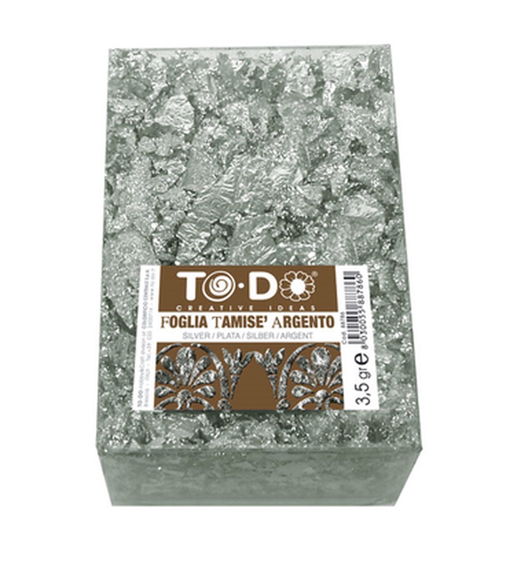 Fleur Epoxy Folievlokken 3,5 gr Zilver