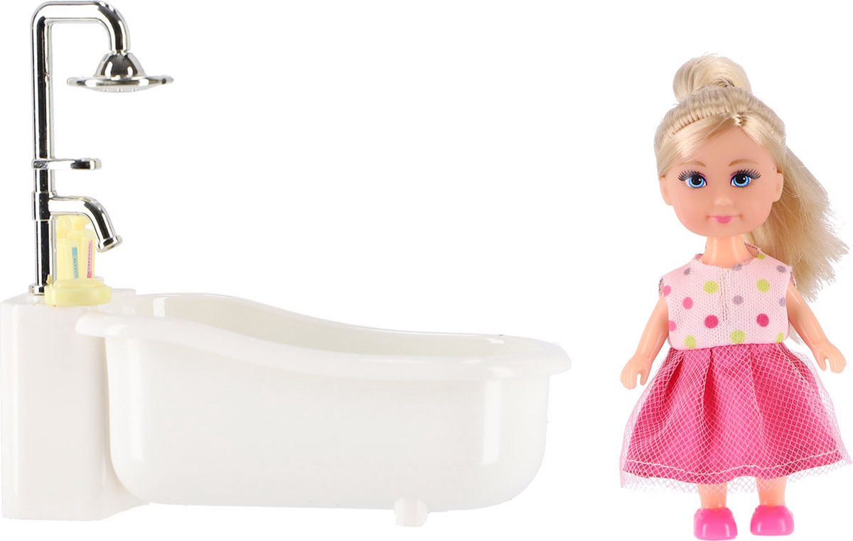 Pop Fleur 11cm Speelset Badkamer