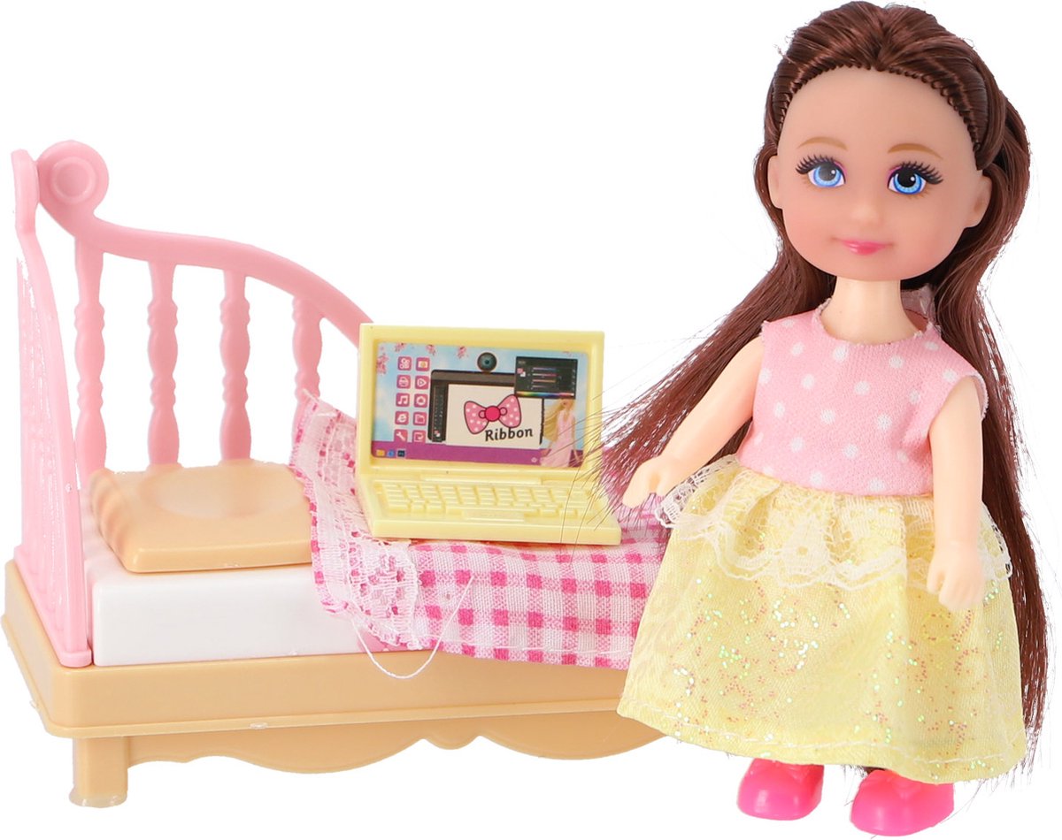 Pop Fleur 11cm Speelset Slaapkamer