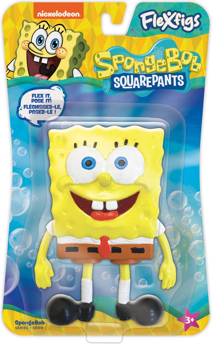 Flexfigs - 1 Pack - Spongebob
