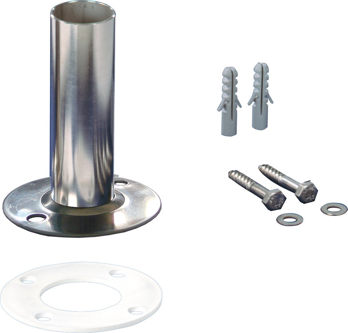 Verankeringsset voor zwembadtrappen (2 stuks)