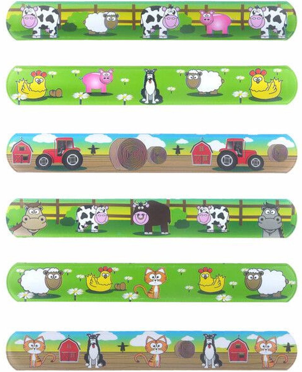 Klaparmbanden op de boerderij (15 stuks)