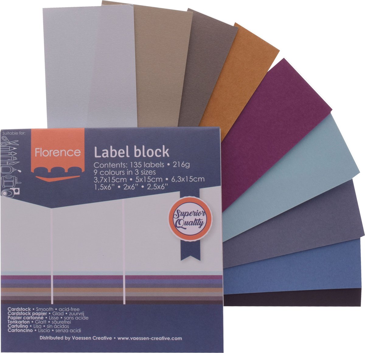 Florence Label Blok 3 Maten Neutrals